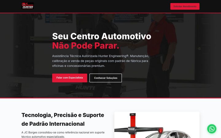 Screenshot of jcborges.com.br