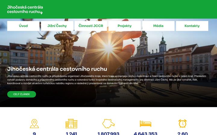 Screenshot of jccr.cz