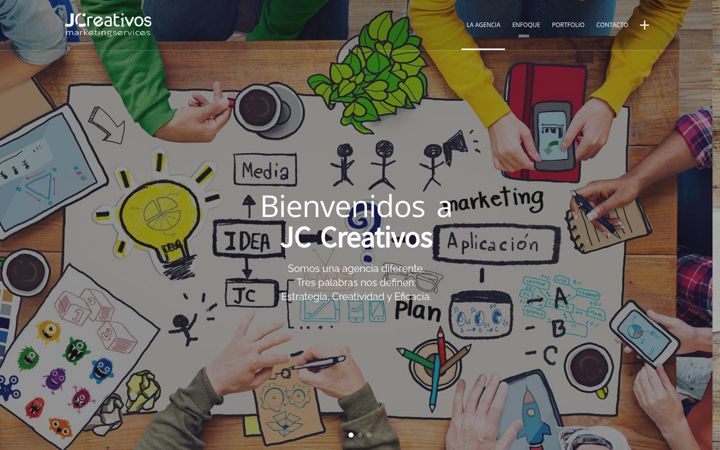 Screenshot of jccreativos.com