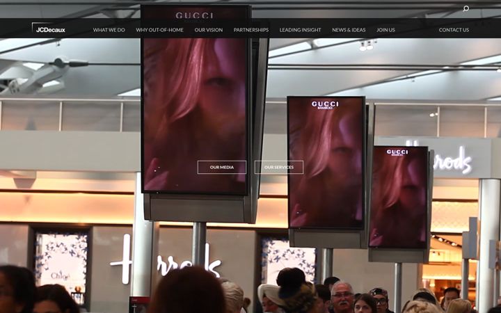 Screenshot of jcdecaux.co.uk