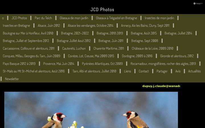 Screenshot of jcdupuy.fr