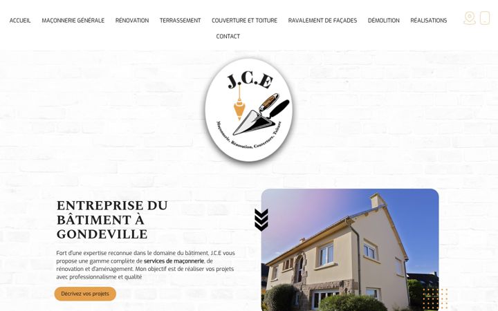 Screenshot of jcemaconneriejarnac.fr