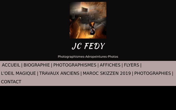 Screenshot of jcfedy.com