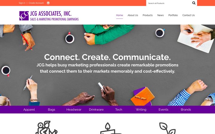 Screenshot of jcgassoc.com