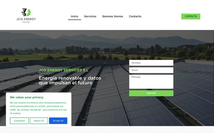 Screenshot of jcgenergyservices.com