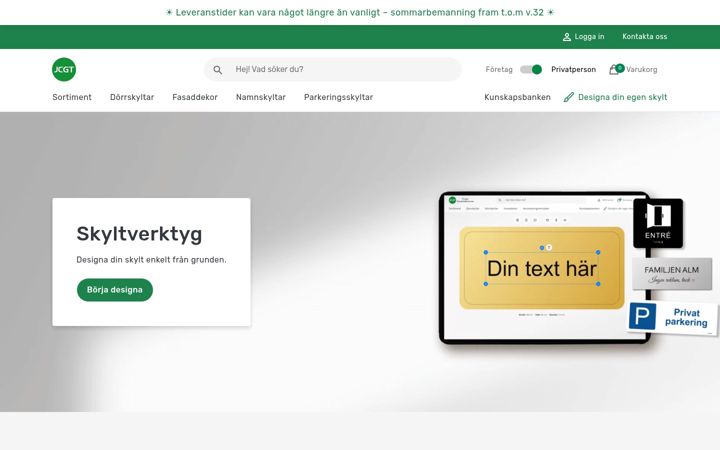 Screenshot of jcgt.se