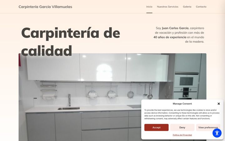 Screenshot of jcgvillamuelas.es