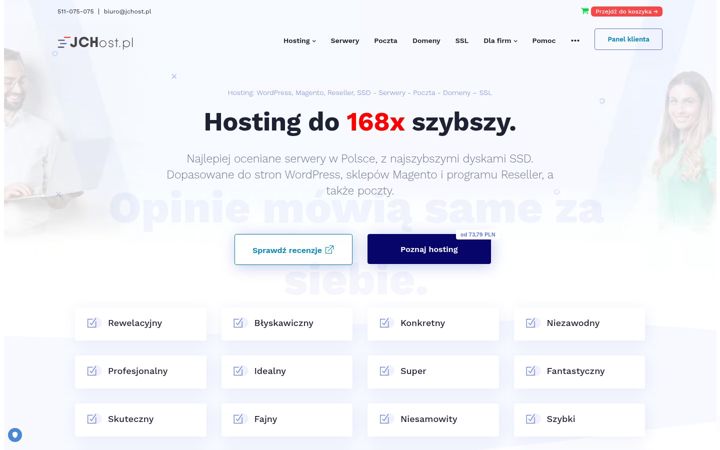 Screenshot of jchost10.pl