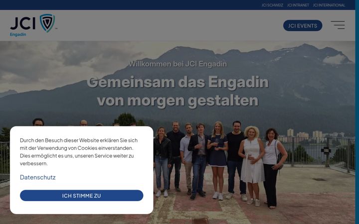 Screenshot of jci-engadin.ch