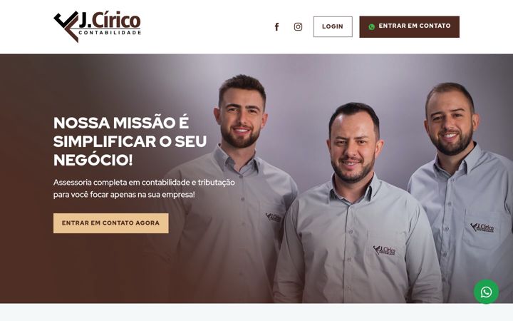 Screenshot of jcirico.com.br