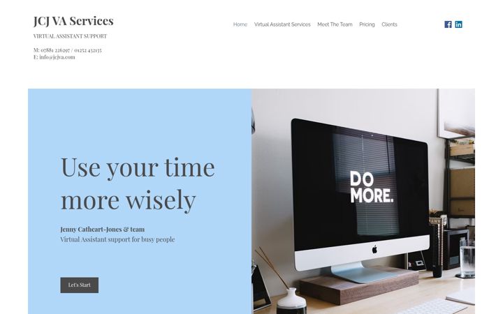Screenshot of jcjva.co.uk