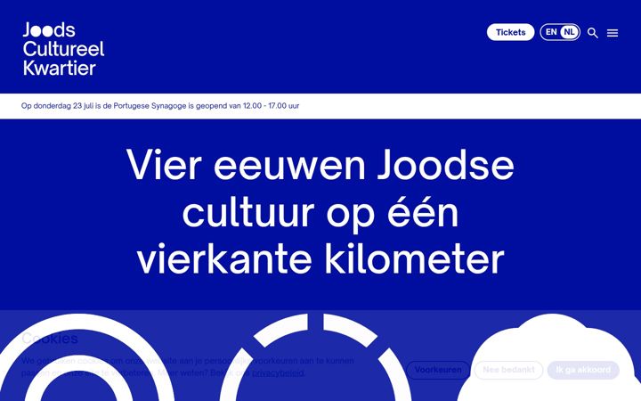 Screenshot of jck.nl