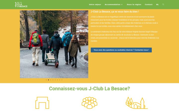 Screenshot of jclublabesace.be
