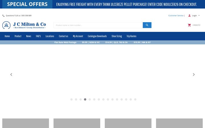 Screenshot of jcmilton.com