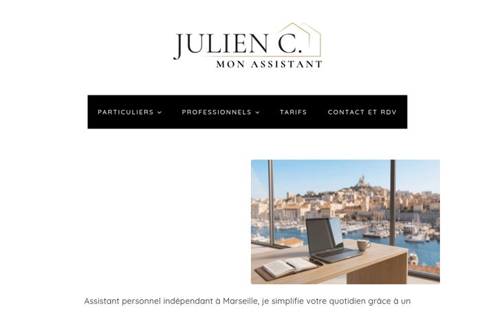 Screenshot of jcmonsecretaire.fr