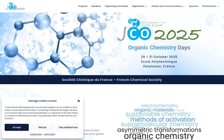 Screenshot of jco2025.com