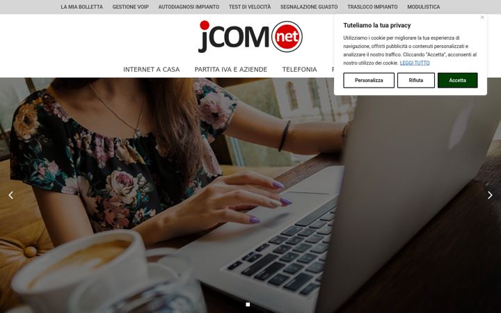 Screenshot of jcomnet.it