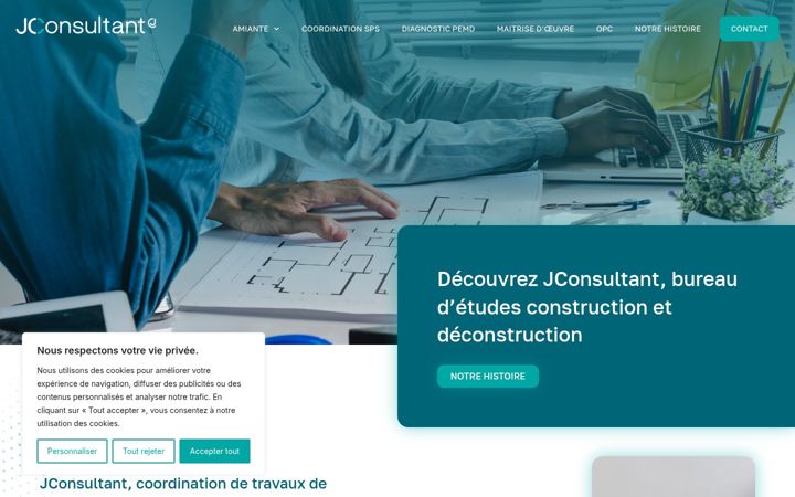 Screenshot of jconsultant.fr