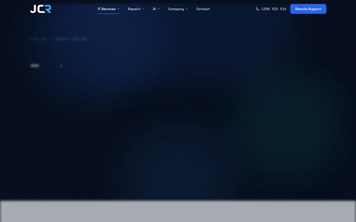 Screenshot of jcrhosting.com.au