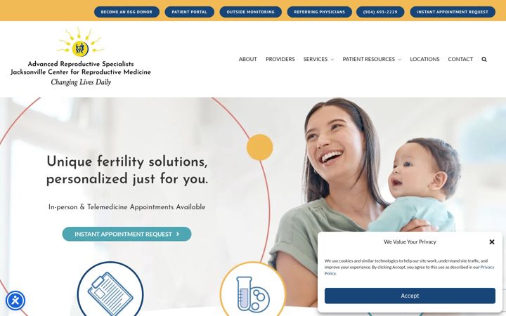 Screenshot of jcrm.org