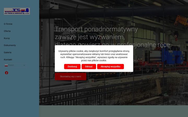 Screenshot of jcs.net.pl