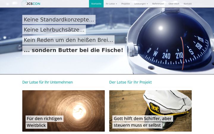 Screenshot of jcscon.de