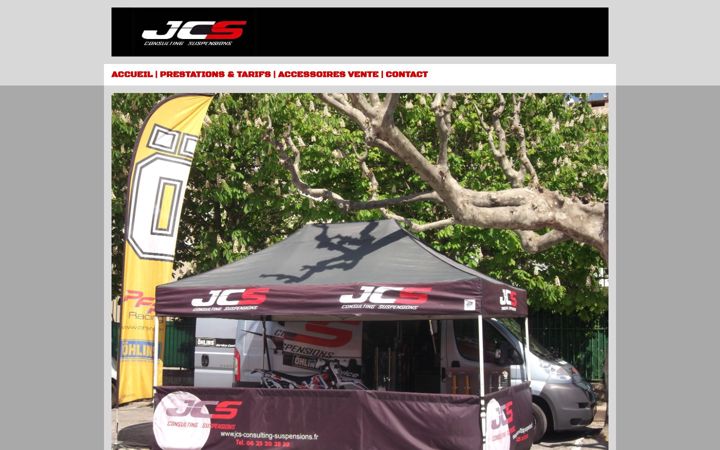 Screenshot of jcsconsultingsuspensions.fr