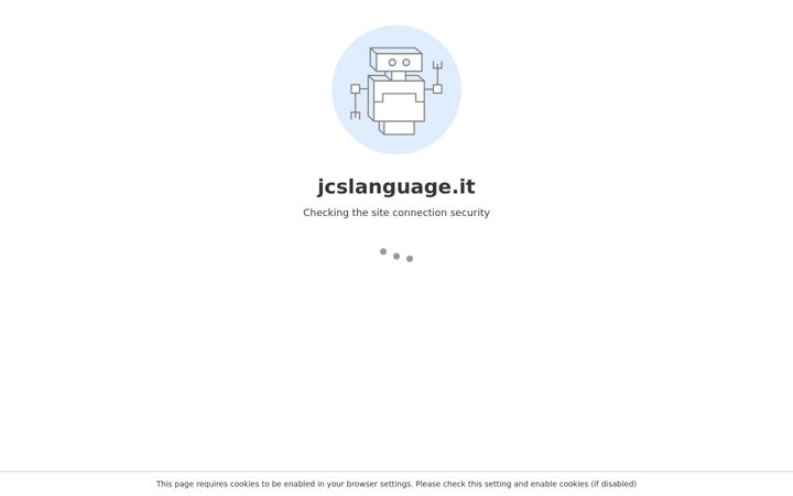 Screenshot of jcslanguage.it