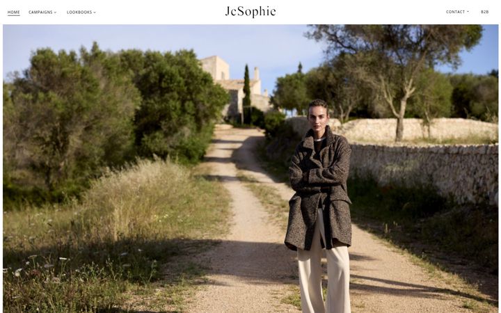 Screenshot of jcsophie.nl
