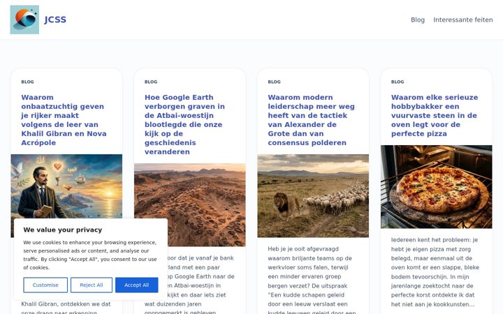 Screenshot of jcss.nl