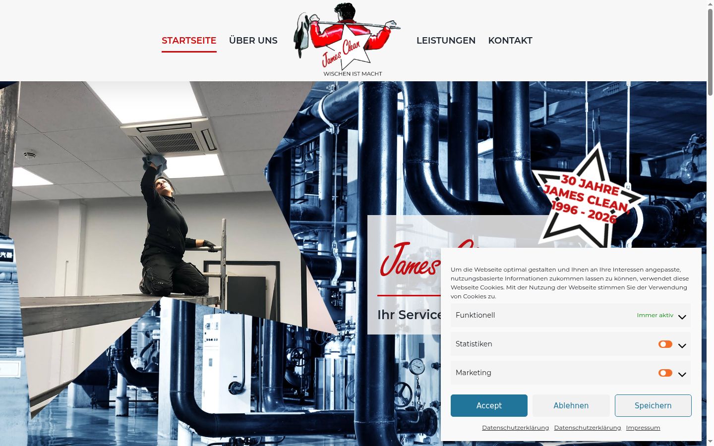 Screenshot tal-banner tal-kunsens muri qabel kwalunkwe interazzjoni