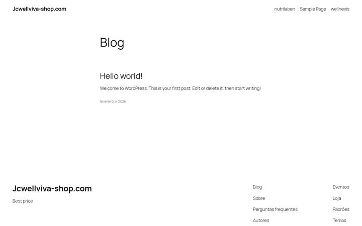 Screenshot of jcwellviva-shop.com