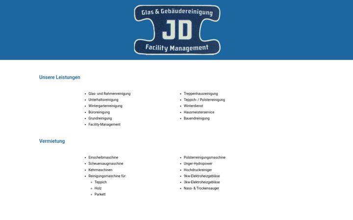 Screenshot του jd-services.de