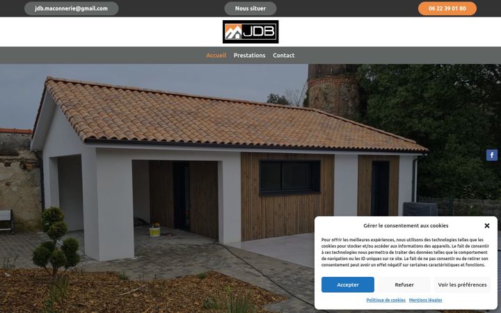 Screenshot of jdb-maconnerie-pornic.fr