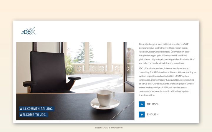 Screenshot of jdc-consulting.de