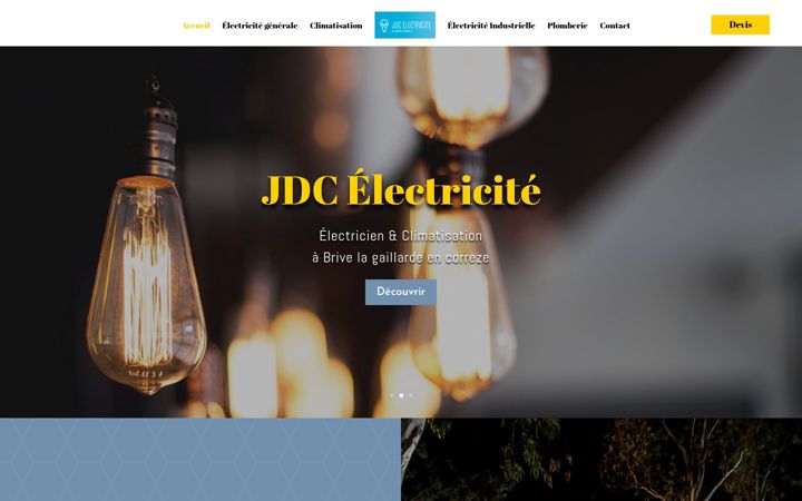 Screenshot of jdc-electricite.fr