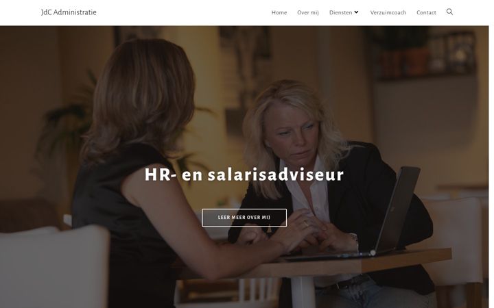 Screenshot of jdcadministratie.nl