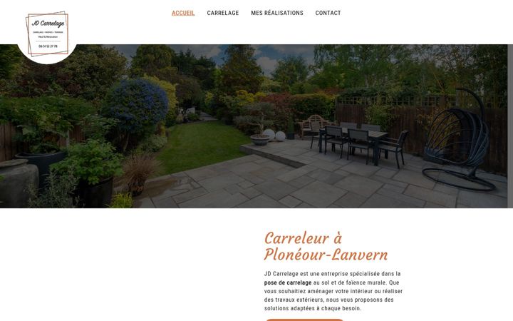 Screenshot of jdcarrelagebzh.fr