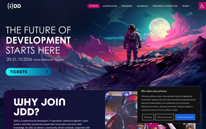 Screenshot of jdd.org.pl