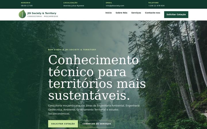 Screenshot of jdisociety.com