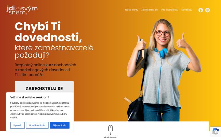 Screenshot of jdizasvymsnem.cz