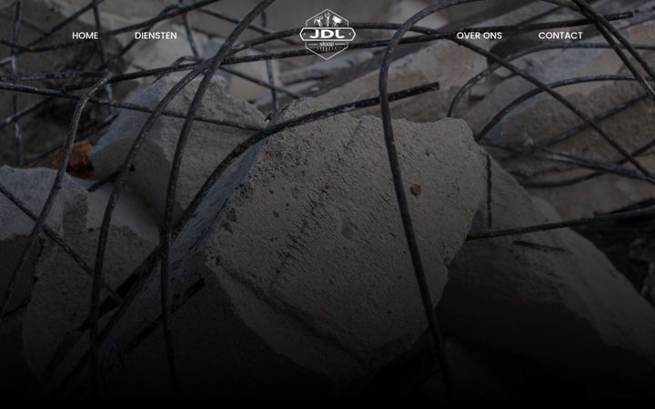 Screenshot of jdj-sloopwerken.nl