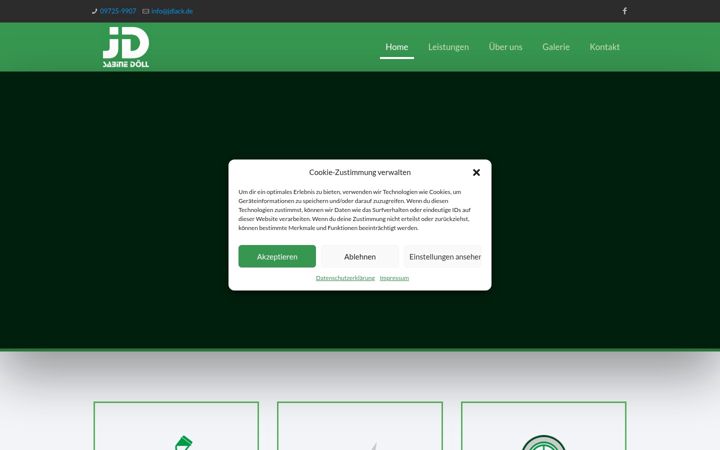 Screenshot of jdlack.de