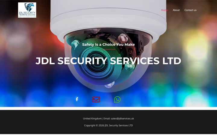 Screenshot of jdlservices.uk