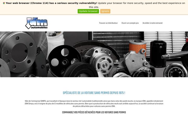 Screenshot of jdm-automobiles.com