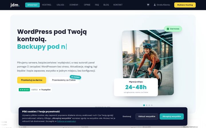 Screenshot of jdm.pl
