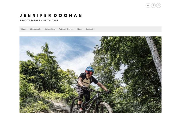 Screenshot of jdoohancreative.com