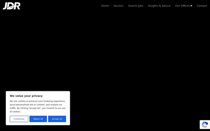 Screenshot of jdr.co.uk