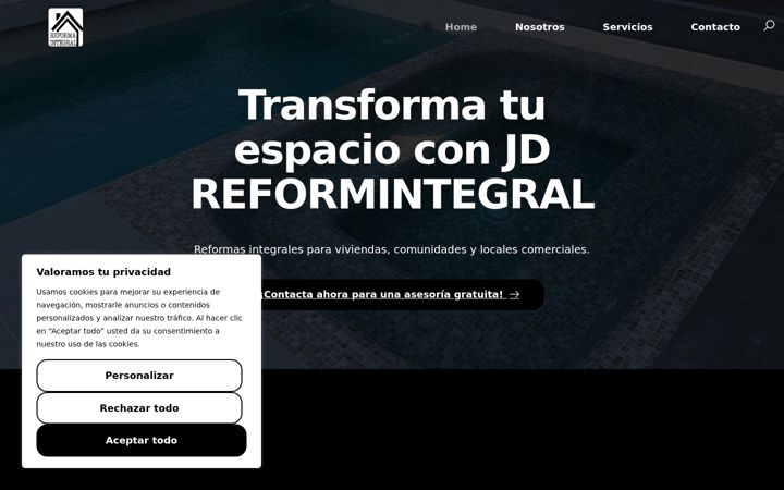Screenshot of jdreformintegral.com