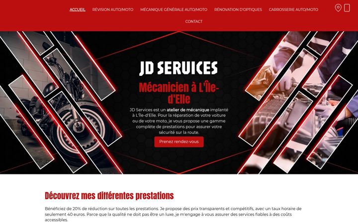 Screenshot of jdservices85.fr